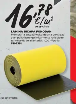 BigMat Lámina bicapa fonodan oferta