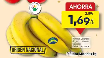 Plátano Canarias