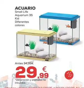 Kiwoko SMALL LIFE Acuario oferta