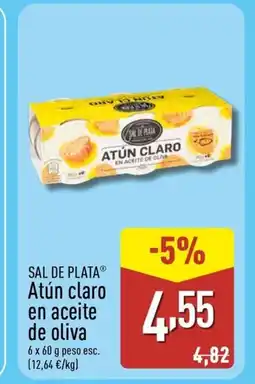ALDI SAL DE PLATA Atún claro en aceite de oliva oferta