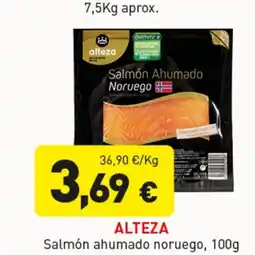 Hiperber ALTEZA Salmón ahumado noruego oferta