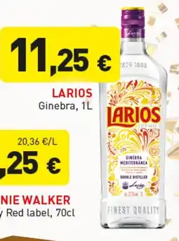 Hiperber LARIOS Ginebra oferta