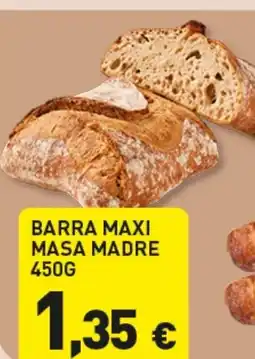 Hiperber Barra maxi masa madre oferta