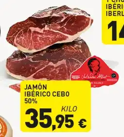 Hiperber Jamón ibérico cebo 50% oferta