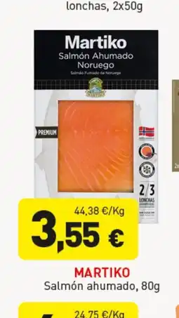 Hiperber MARTIKO Salmón ahumado oferta