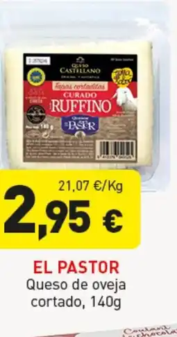 Hiperber EL PASTOR Queso de oveja cortado oferta