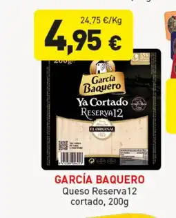 Hiperber GARCÍA BAQUERO Queso Reserva12 cortado oferta