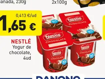 NESTLÉ Yogur de chocolate