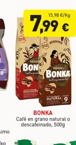 Hiperber BONKA Café soluble natural o descafeinado oferta