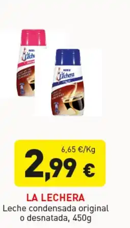 Hiperber LA LECHERA Leche condensada original o desnatada oferta