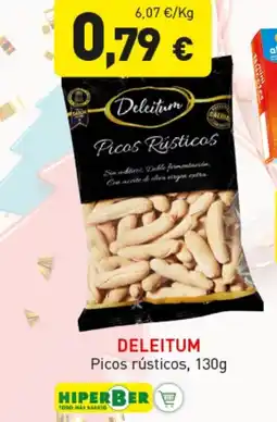 Hiperber DELEITUM Picos rústicos oferta