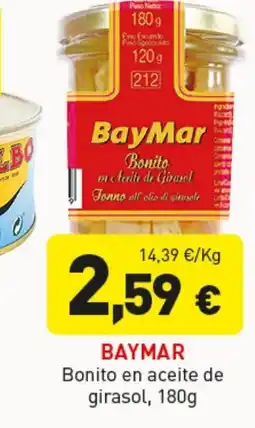 Hiperber BAYMAR Bonito en aceite de girasol oferta