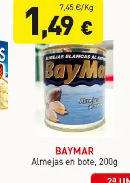 Hiperber BAYMAR Almejas en bot oferta