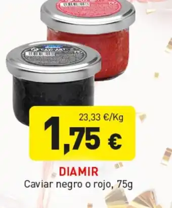 DIAMIR Caviar negro o rojo