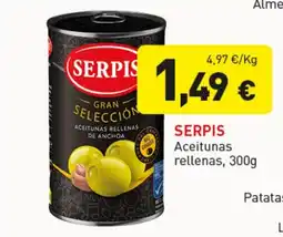 Hiperber SERPIS Aceitunas rellenas oferta
