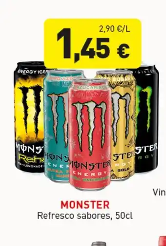 Hiperber MONSTER Refresco sabores oferta