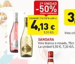 Hiperber SANDARA Vino blanco o rosado oferta