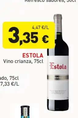 Hiperber ESTOLA Vino crianza oferta