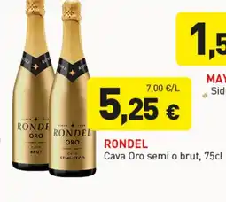 Hiperber RONDEL Cava Carta Nevada semi o brut oferta