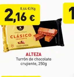 Hiperber ALTEZA Turrón de chocolate crujiente oferta