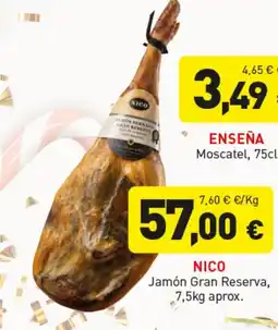 Hiperber NICO Jamón Gran Reserva oferta