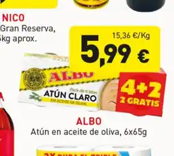 Hiperber ALBO Atún en aceite de oliva oferta