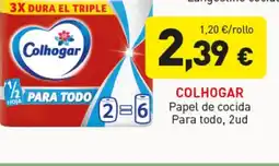 Hiperber COLHOGAR Papel de cocida oferta