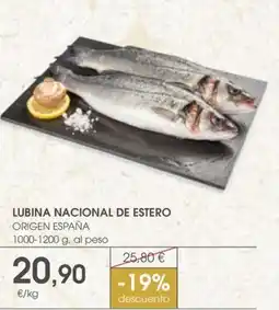 Supermercados Plaza Lubina nacional de estero oferta