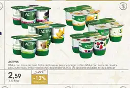 Supermercados Plaza ACTIVIA oferta