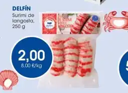 Supermercados Plaza DELFÍN Surimi de langosta oferta