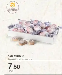 Supermercados Plaza SAN ENRIQUE Polvorón de almendras oferta