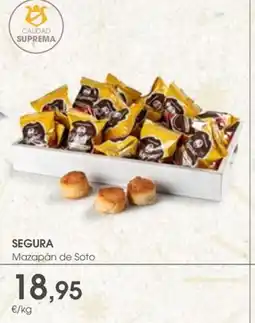 Supermercados Plaza SEGURA Mazapán de Soto oferta