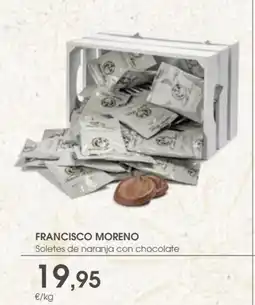 Supermercados Plaza FRANCISCO MORENO Soletes de naranja con chocolate oferta