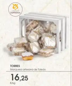 Supermercados Plaza TORRES Marquesa artesana de Toledo oferta
