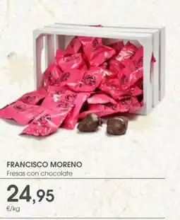 Supermercados Plaza FRANCISCO MORENO Fresas con chocolate oferta