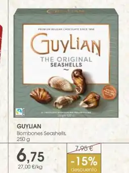 Supermercados Plaza GUYLIAN Bombones Seashells oferta