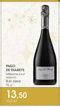 Supermercados Plaza PAGO DE THARSYS Millesime brut reserva D.O. Cava oferta