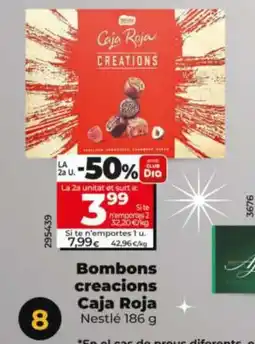 Dia NESTLÉ Bombons creacions Caja Roja oferta
