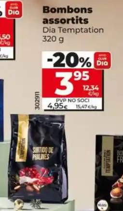 Dia DIA TEMPTATION Bombons assortis oferta