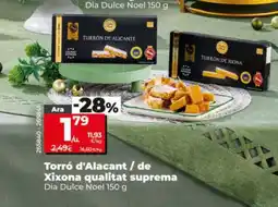 Dia DIA DULCE NOEL Torró d'Alacant / de Xixona qualitat suprema oferta