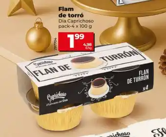 Dia DIA CAPRICHOSO Flam de torró oferta
