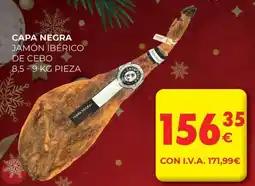 CashDiplo CAPA NEGRA Jamón ibérico de cebo oferta
