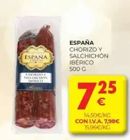 CashDiplo ESPAÑA Chorizo y salchichón ibérico oferta