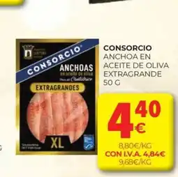 CashDiplo CONSORCIO Anchoas aceite de oliva extragrande oferta