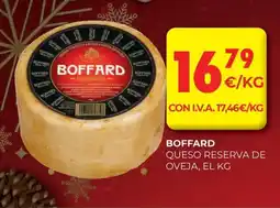 CashDiplo BOFFARD Queso reserva de oveja oferta