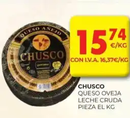CashDiplo CHUSCO Queso oveja leche cruda pieza oferta