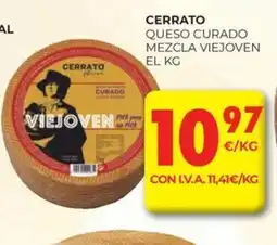 CashDiplo CERRATO Queso curado mezcla viejoven oferta