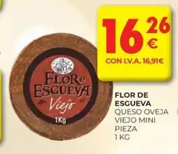 CashDiplo FLORD ESGUEVA Queso oveja viejo mini pieza oferta