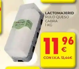 CashDiplo LACTOMAJERID Rulo queso cabra oferta