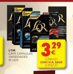 CashDiplo L'OR Café cápsulas variedades oferta